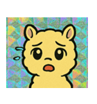 笑撃！アルパカ無双伝@SFW（個別スタンプ：4）