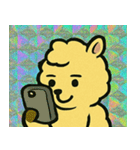笑撃！アルパカ無双伝@SFW（個別スタンプ：9）