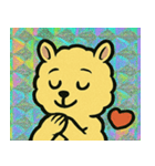 笑撃！アルパカ無双伝@SFW（個別スタンプ：16）