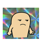 キラキラシール風のっぺらぼう@SFW（個別スタンプ：2）