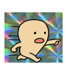 キラキラシール風のっぺらぼう@SFW（個別スタンプ：7）