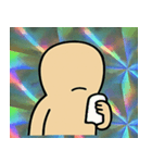 キラキラシール風のっぺらぼう@SFW（個別スタンプ：8）