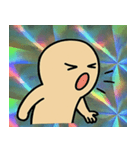 キラキラシール風のっぺらぼう@SFW（個別スタンプ：14）