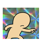 キラキラシール風のっぺらぼう@SFW（個別スタンプ：15）