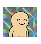 キラキラシール風のっぺらぼう@SFW（個別スタンプ：22）