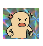 キラキラシール風のっぺらぼう@SFW（個別スタンプ：23）