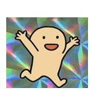 キラキラシール風のっぺらぼう@SFW（個別スタンプ：25）