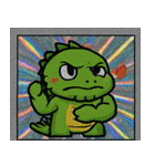 魔眼イグアナ戦記@SFW（個別スタンプ：3）