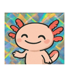 覚醒ウーパールーパー軍団爆誕@SFW（個別スタンプ：1）