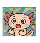 覚醒ウーパールーパー軍団爆誕@SFW（個別スタンプ：4）