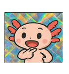 覚醒ウーパールーパー軍団爆誕@SFW（個別スタンプ：8）