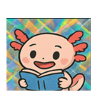 覚醒ウーパールーパー軍団爆誕@SFW（個別スタンプ：10）