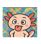 覚醒ウーパールーパー軍団爆誕@SFW（個別スタンプ：13）