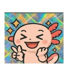 覚醒ウーパールーパー軍団爆誕@SFW（個別スタンプ：14）