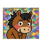 ゆめピカうまっこ団@SFW（個別スタンプ：1）