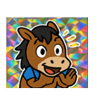 ゆめピカうまっこ団@SFW（個別スタンプ：4）