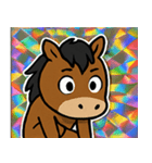 ゆめピカうまっこ団@SFW（個別スタンプ：5）