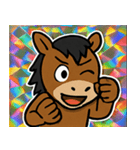 ゆめピカうまっこ団@SFW（個別スタンプ：7）