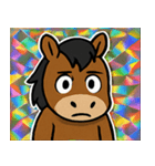 ゆめピカうまっこ団@SFW（個別スタンプ：14）