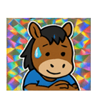 ゆめピカうまっこ団@SFW（個別スタンプ：15）