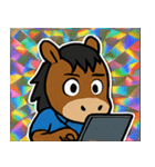 ゆめピカうまっこ団@SFW（個別スタンプ：16）