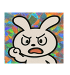 もふもふ伝説うさぎ団@SFW（個別スタンプ：2）