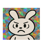 もふもふ伝説うさぎ団@SFW（個別スタンプ：3）
