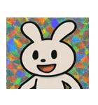 もふもふ伝説うさぎ団@SFW（個別スタンプ：6）