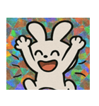 もふもふ伝説うさぎ団@SFW（個別スタンプ：8）