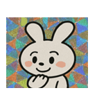 もふもふ伝説うさぎ団@SFW（個別スタンプ：20）