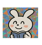 もふもふ伝説うさぎ団@SFW（個別スタンプ：27）