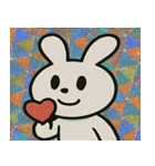 もふもふ伝説うさぎ団@SFW（個別スタンプ：30）