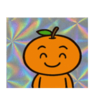 キラキラシール風みかん丸@SFW（個別スタンプ：1）