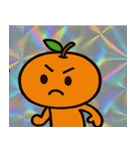 キラキラシール風みかん丸@SFW（個別スタンプ：4）
