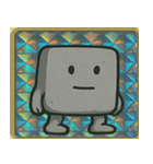 キラキラシール風ぬりかべ守護獣@SFW（個別スタンプ：5）