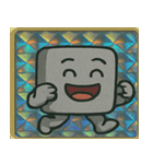 キラキラシール風ぬりかべ守護獣@SFW（個別スタンプ：9）