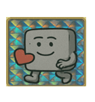 キラキラシール風ぬりかべ守護獣@SFW（個別スタンプ：11）