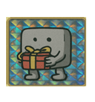 キラキラシール風ぬりかべ守護獣@SFW（個別スタンプ：14）