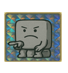 キラキラシール風ぬりかべ守護獣@SFW（個別スタンプ：16）