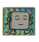 キラキラシール風ぬりかべ守護獣@SFW（個別スタンプ：19）