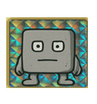 キラキラシール風ぬりかべ守護獣@SFW（個別スタンプ：21）