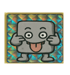 キラキラシール風ぬりかべ守護獣@SFW（個別スタンプ：25）