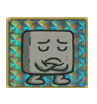 キラキラシール風ぬりかべ守護獣@SFW（個別スタンプ：27）