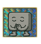 キラキラシール風ぬりかべ守護獣@SFW（個別スタンプ：28）