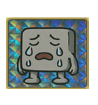 キラキラシール風ぬりかべ守護獣@SFW（個別スタンプ：32）