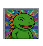 伝説の爆走イグアナ団@SFW（個別スタンプ：1）