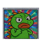 伝説の爆走イグアナ団@SFW（個別スタンプ：3）