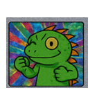 伝説の爆走イグアナ団@SFW（個別スタンプ：8）