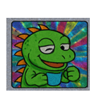 伝説の爆走イグアナ団@SFW（個別スタンプ：9）