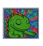 伝説の爆走イグアナ団@SFW（個別スタンプ：10）